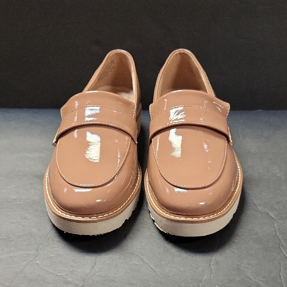 Naturalizer Women's Brown Patent Loafers - Picture 5 of 6